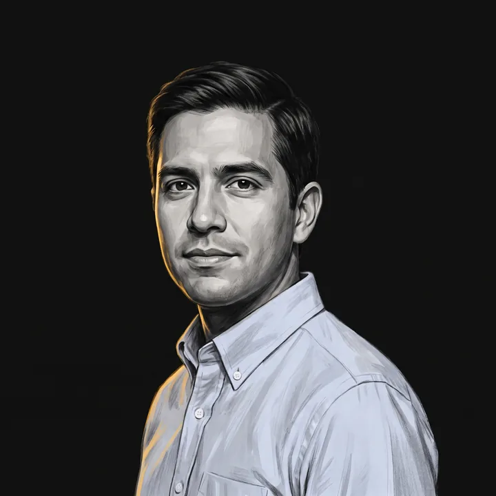 Owen Machado — Product Spec Writer, illustrated portrait