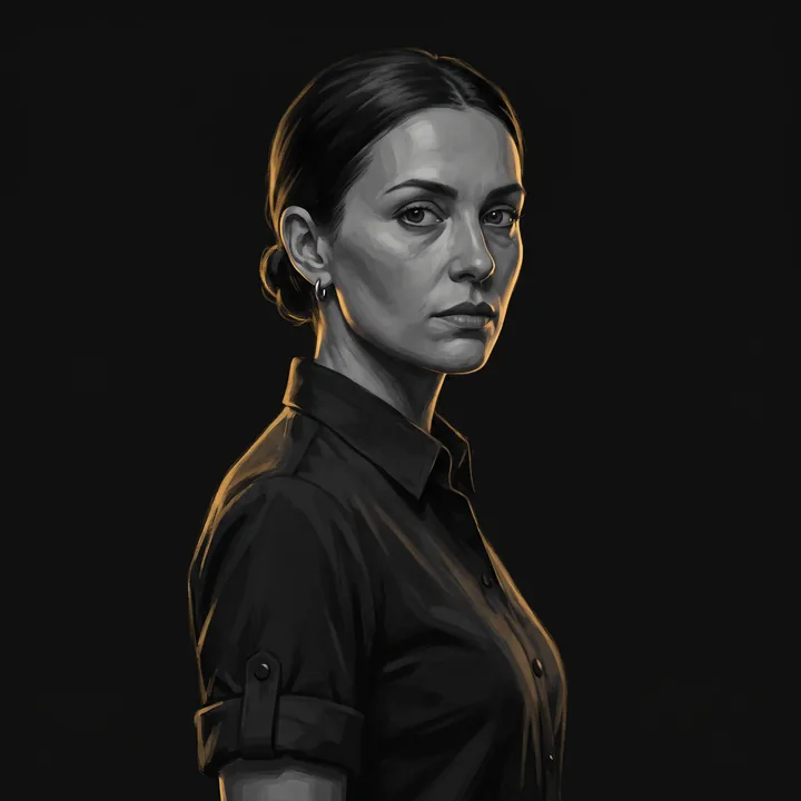 Nadia Vukovic — Video Editor, illustrated portrait