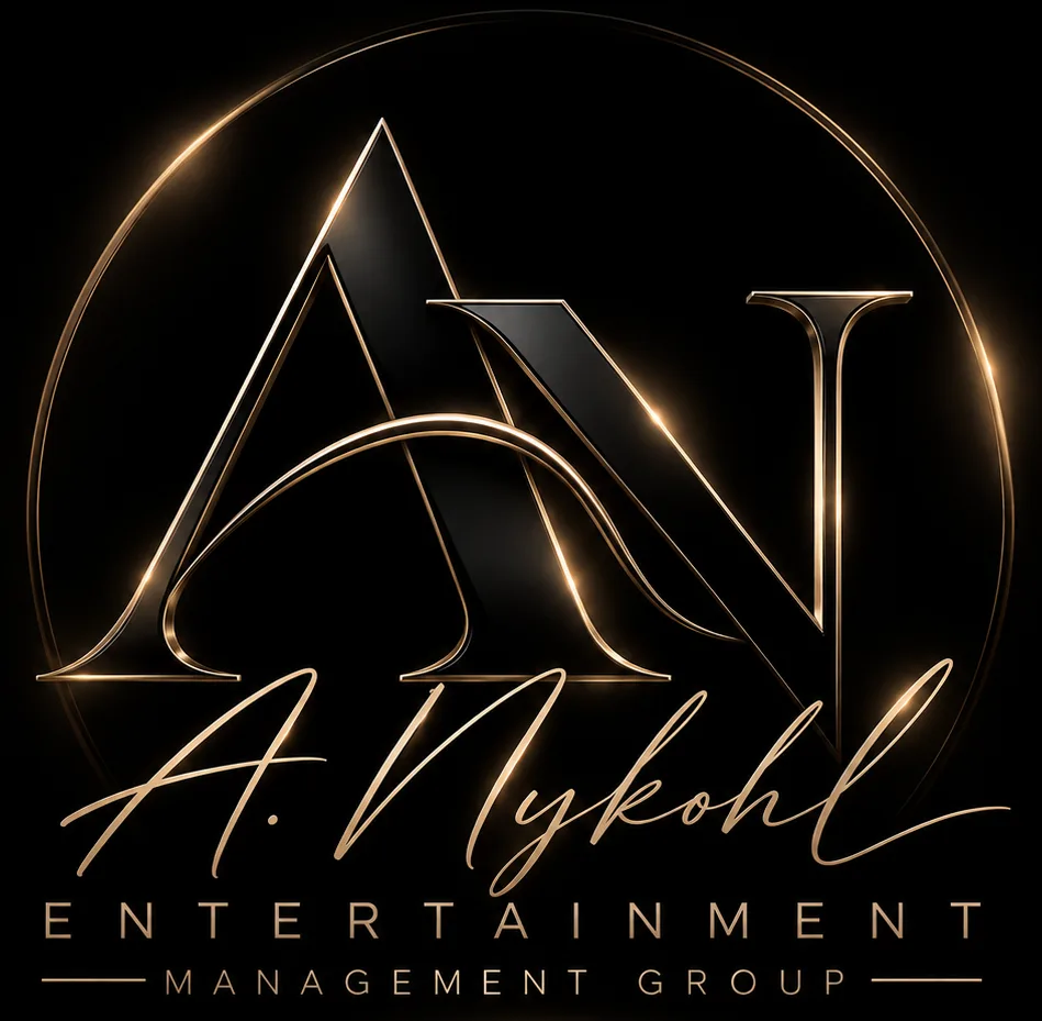 A. Nykohl Entertainment — Signature mark + lockup